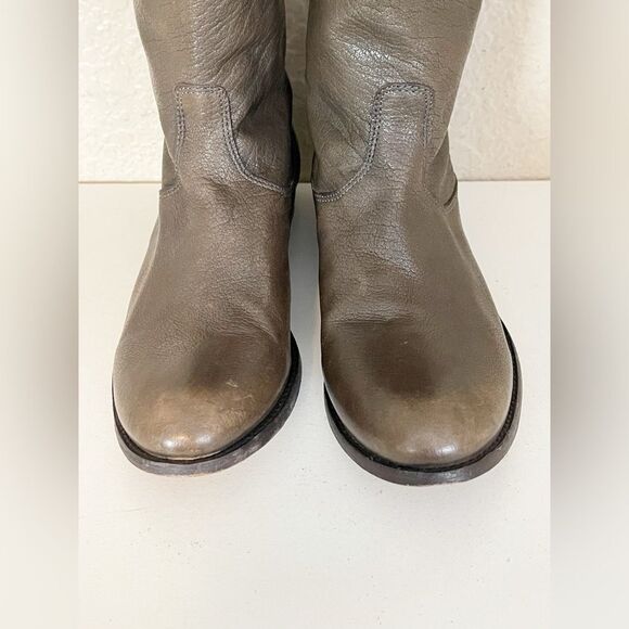 Vintage FRYE Melissa Button Back Zip Tall Riding Boots Size 9 - Picture 12 of 14
